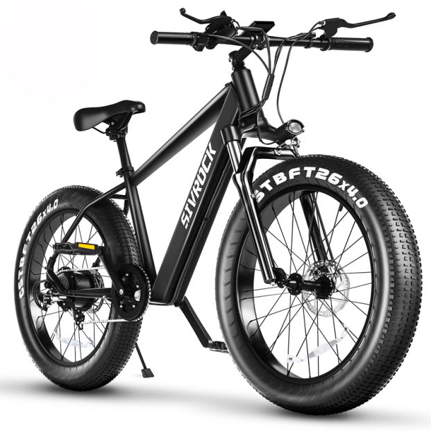 Professional Electric Bike For Adults, 26 X 4.0 Inches Fat Tire Electric Mountain Bicycle, 1000W Motor 48V 15Ah Ebike For Trail Riding, Excursion And Commute, UL And GCC Certified null