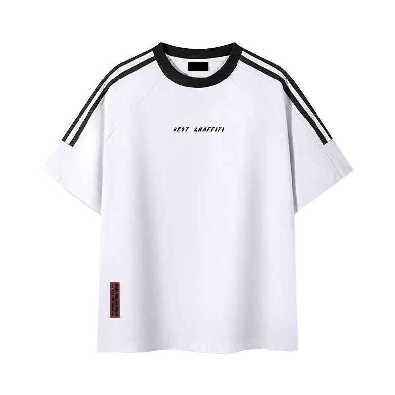 Men's Summer Thin Heavy Cotton Short Sleeve null