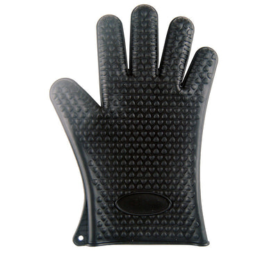 Food Grade Silicone Heat Resistant BBQ Glove Silicone Oven Mitts null