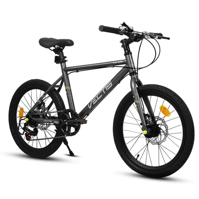A20183 Kids Bike For 6-12 Years Old, 20 Inch Children's Bicycle For Boys Girls, 7-Speed Steel Frame, , Dual Disc Brakes, 20x1.75 Inch Tires Road Bike, 4 Color Options null