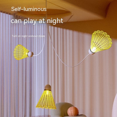 Indoor And Outdoor Children's Single Badminton Trainer null