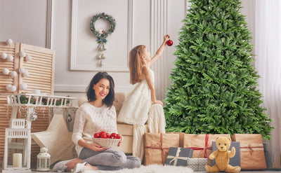 4ft PE PVC Hybrid Automatic Tree Steel Wire Wire Artificial Christmas Tree null