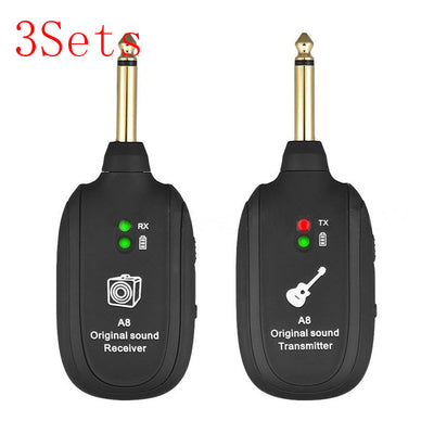 A8 guitar electric torch wireless transmitter and receiver null