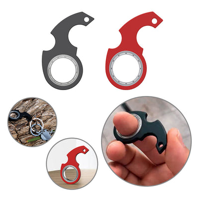 Creative Fidget Spinner Toy Keychain Hand Spinner Anti-Anxiety Toy Relieves Stress Finger Spinner Keychain Bottle Opener Kids Toy null