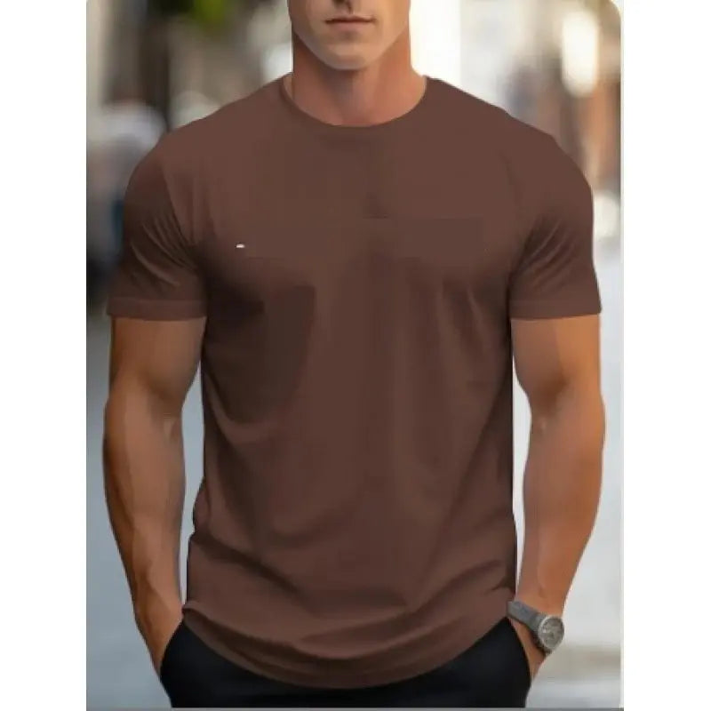 Men's T-shirt 3D Printing Athletic Clothing null
