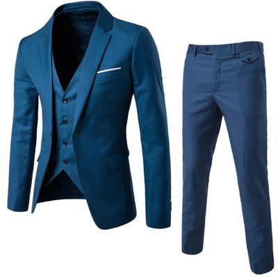 Men's Suit Set Two-piece Korean Style null