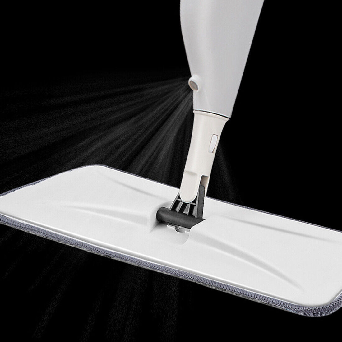 Spray Mop For Floor Cleaning 5 Reusable Microfibre Pads Water Bottle Tank UK null