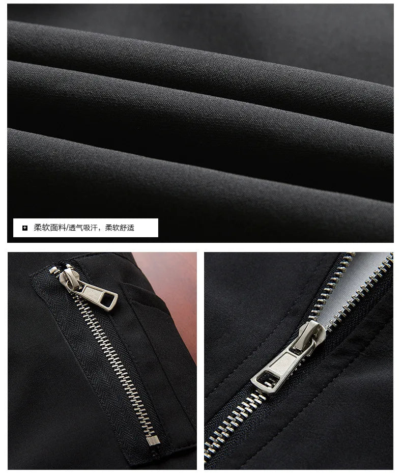 Men Bomber Jacket Thin Slim Long Sleeve baseball Jackets Mens Windbreaker Zipper Windbreaker Jacket Male Outwear Brand Clothing Shoppers Synchrony