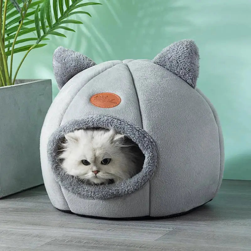 “Cozy Cat Bed House – Soft Warm Pet Cave for Indoor Cats & Kittens” N0.1Lucky House Store