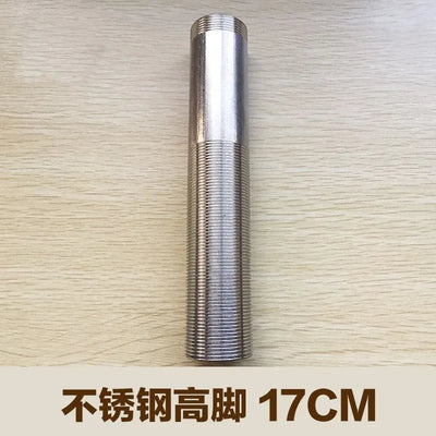 10/12/15/17CM bathroom faucet Lengthen fixed pipe , Brass/stainless steel Basin faucet fittings, Installation tap fixed pipe Shoppers Synchrony