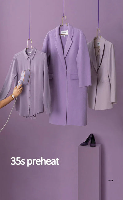 New Hanging Ironing Machine Handheld 1000W Home Small Steam Iron Portable Dry Wet Double Ironing 6 Holes For Steam Shoppers Synchrony