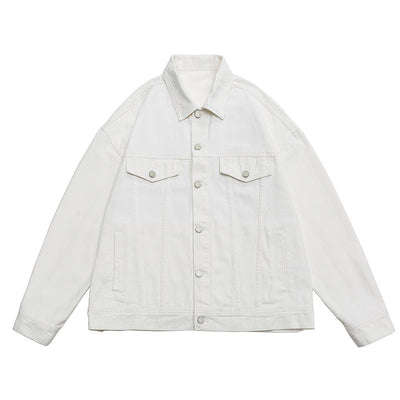 Fashion American Classic Vintage Denim Jacket Men null