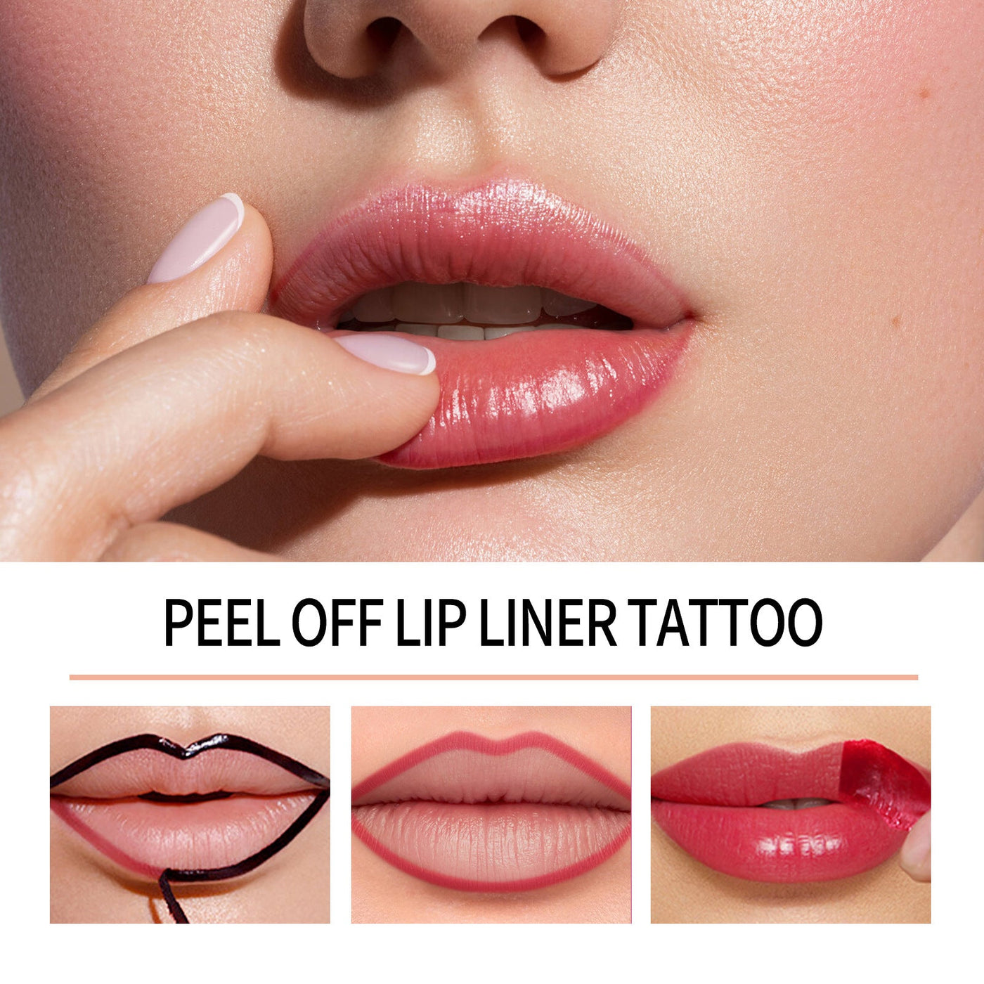 Pull Lip Liner Waterproof Long Lasting And Does Not Fade Lip Lacquer null