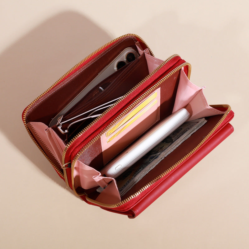 Women's Wallet Large Capacity Multi-functional Shoulder null
