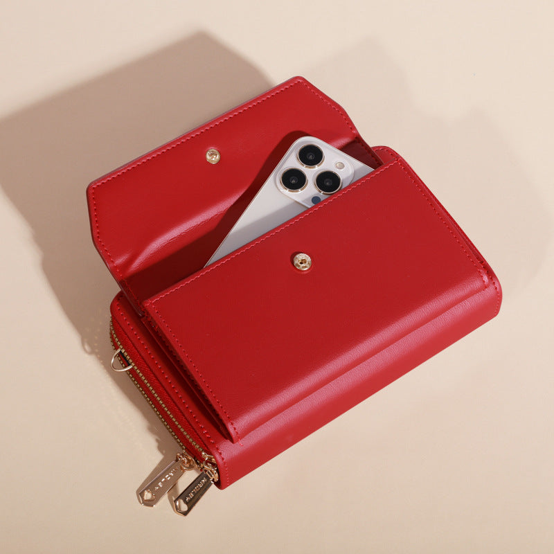 Women's Wallet Large Capacity Multi-functional Shoulder null