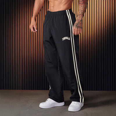 Men's Sports Pants Pairs Of Stitching Printing Leisure null