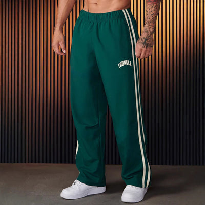 Men's Sports Pants Pairs Of Stitching Printing Leisure null