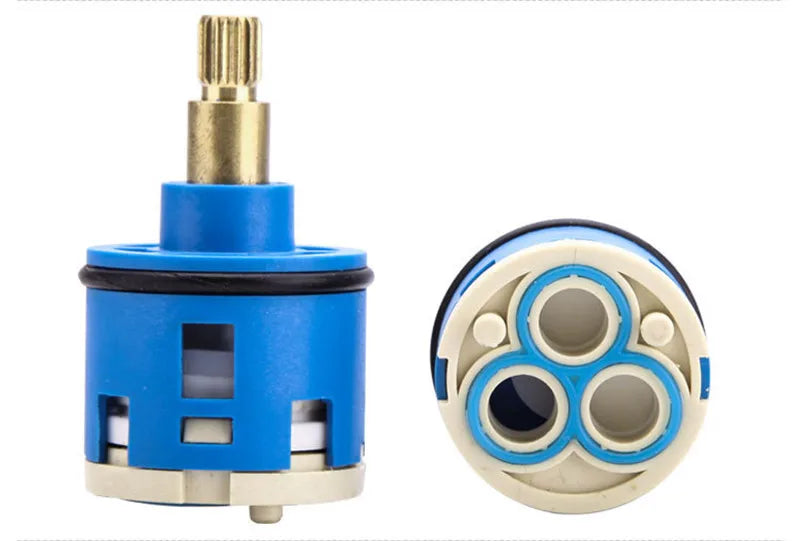 26MM Shower Faucet Ceramic Spool/Shower Sprinkler Water Separator 2-Hole Diversion Valve Core/Bathroom Accessories fittings Shoppers Synchrony