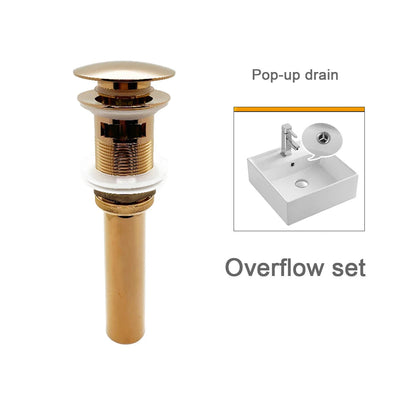 Rose Gold Basin Bottle Trap  Bathroom Sink Siphon Pipe Kits Pop Up Filter Stopper Toilet Washbasin Deodorization Drain Fittings Shoppers Synchrony