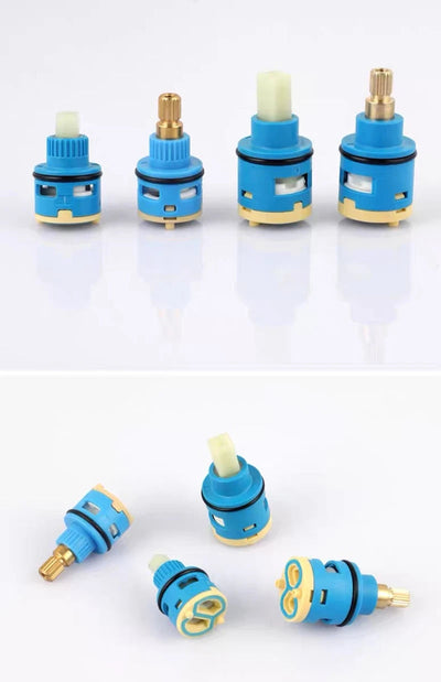 25MM/22MM Shower Faucet Ceramic Spool/Shower Sprinkler Water Separator 2-Hole Diversion Valve Core/Bathroom Accessories fittings Shoppers Synchrony