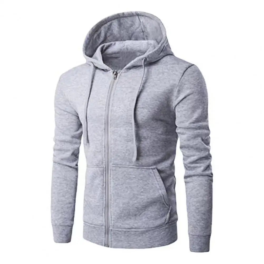 Autumn Men Sweatshirts Long Sleeve Jacket Hoodie Zipper Closure Jacket Male Hoodies Sweatshirt Slim Fit Male Clothing Shoppers Synchrony