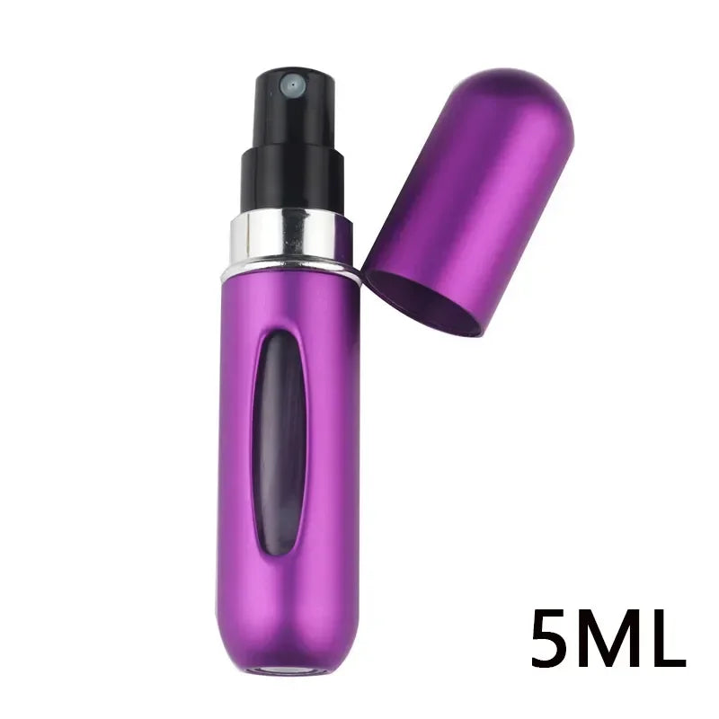 5ml Bottom Charge Perfume Refillable Bottle Liquid Container For Cosmetics Spray Bottling Dispenser Press Head Portable Travel Shoppers Synchrony