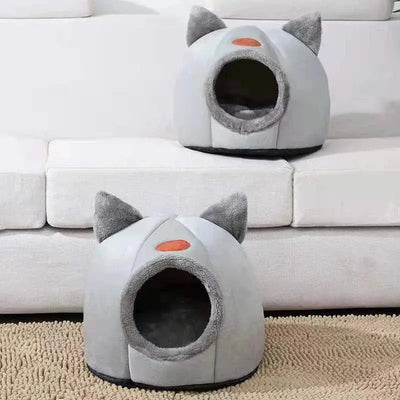 “Cozy Cat Bed House – Soft Warm Pet Cave for Indoor Cats & Kittens” N0.1Lucky House Store