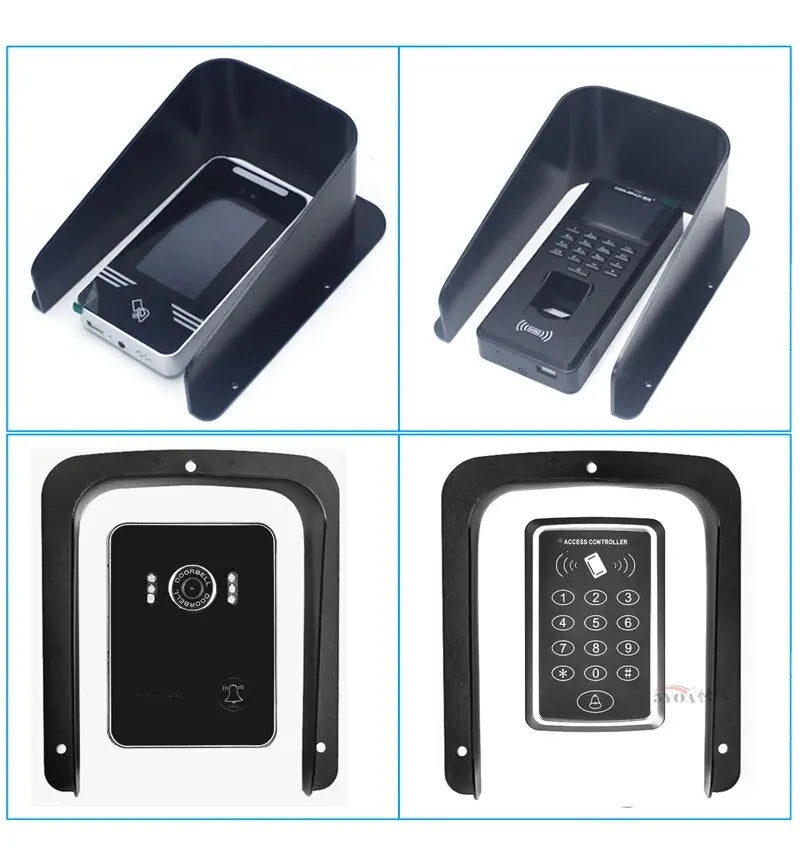 Waterproof Plastic Rain Cover for RFID Access Control Keypad Fingerprint Controller Wifi Door Bell Rainproof Shell Protector Shoppers Synchrony