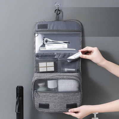 Quality Travel Makeup Bags Women Waterproof Cosmetic Bag Toiletries Organizer Hanging Dry And Wet Separation Storage Bag High Shoppers Synchrony