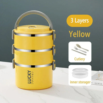 Portable Lunch Box Thermo Insulation Bento Thermos Containers Bento Bag Food Warmer for Kids Food Containers Shoppers Synchrony