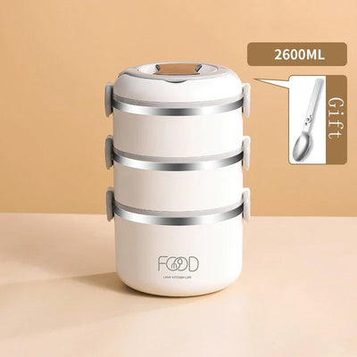 Bento Lunch Box Japanese Multilayer Stainless Steel Bento Box Food Container Storage Portable Thermos Food Jar Kid Bento Box Shoppers Synchrony