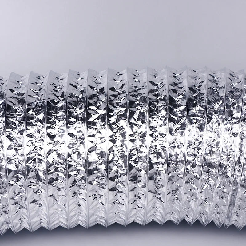 ∅60-150mm Dryer PVC Aluminum Foil Smoke Tube Flexible Ventilation Duct for Kitchen Bathroom Extractor Fitting Pipe Shoppers Synchrony