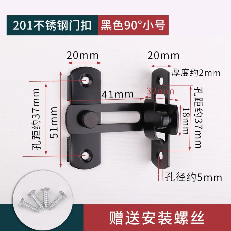 Stainless steel Universal Door Lever Lock Child Baby Safety Lock Rotation Proof Professional Door Latch Multi-functional Shoppers Synchrony