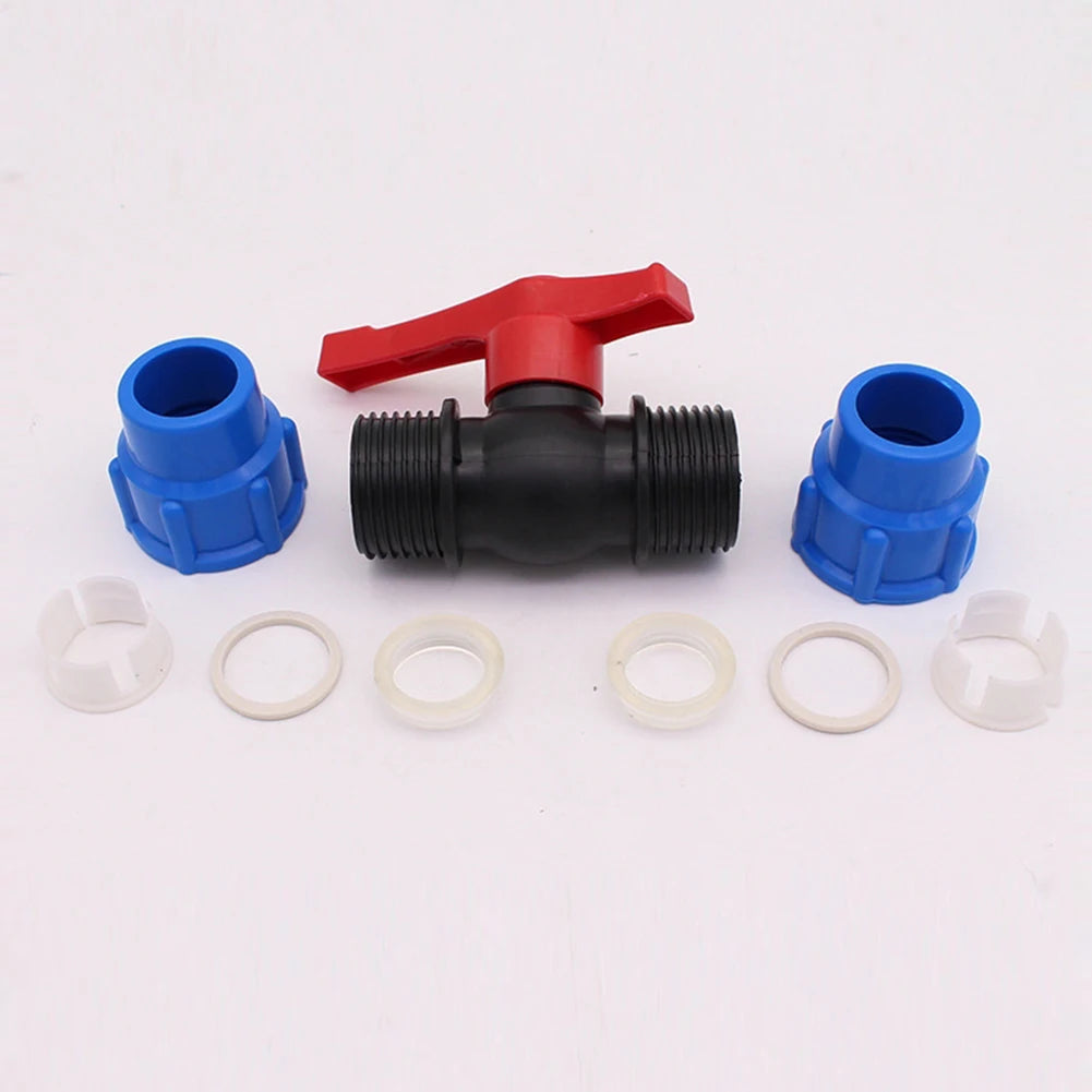 Home Improvement Valve Fitting Ball Valve For Home Bathroom Kitchen PE With External Thread 1pc 20mm /25mm/ 32mm Shoppers Synchrony