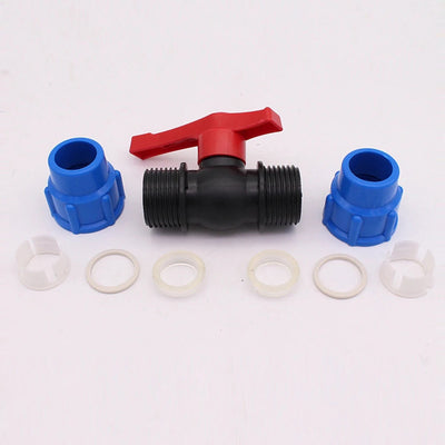 Home Improvement Valve Fitting Ball Valve For Home Bathroom Kitchen PE With External Thread 1pc 20mm /25mm/ 32mm Shoppers Synchrony