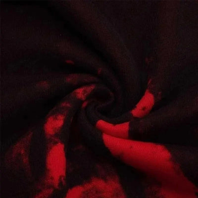 Gradient Print Men's Pullover Hooded Sweatshirt Spring Autumn Daily Fitness Sportswear Fashion Casual Hoodies Loose Clothing Shoppers Synchrony