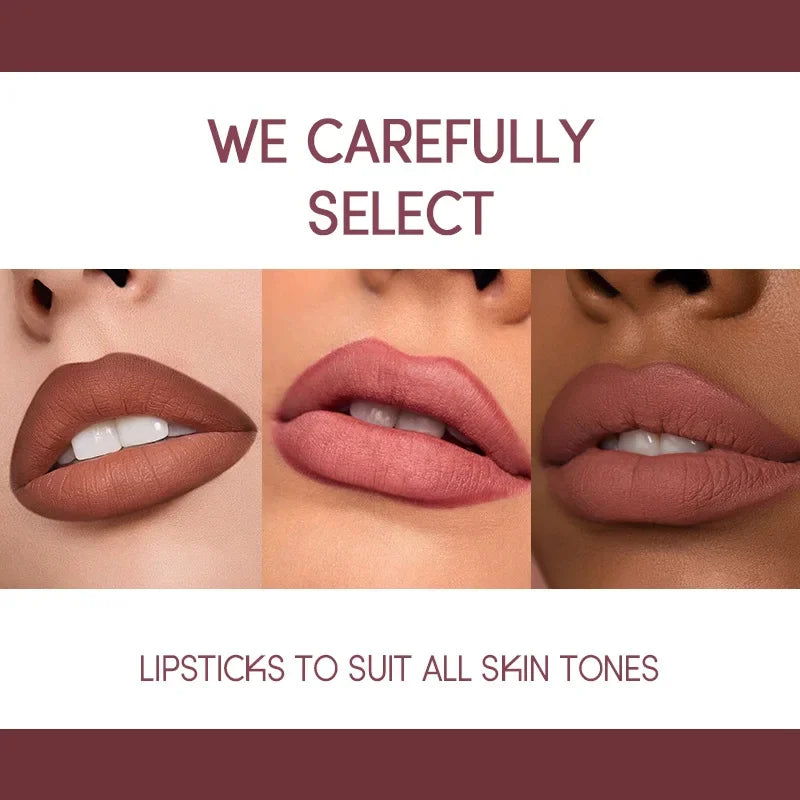 2 In 1 Lipstick Set Lip Liner Free Shipping Make-up for women Waterproof Long lasting Cosmetics Korean makeup Matte lipstick Shoppers Synchrony