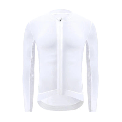 HISERWA Cycling Jersey Long Sleeve Men Pro Aero Slim Fit Cycling Jersey MTB Road Bike Clothing Breathable Quick Dry Shirt Bicycl Shoppers Synchrony