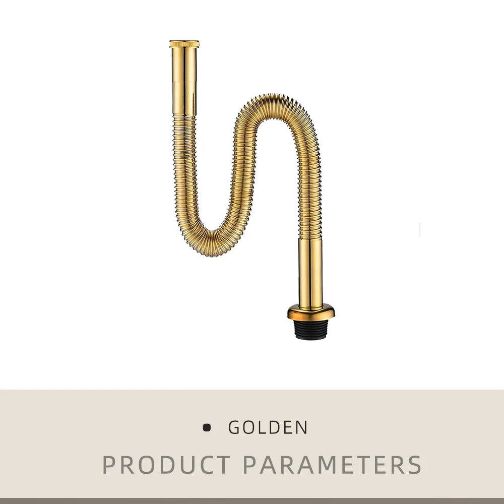 Brass Retractable Drain Hose Bathroom Sink Flexible Drainpipe Basin Pop Up Tube Washbasin Wall Floor Flushing Pipe Fittings Shoppers Synchrony