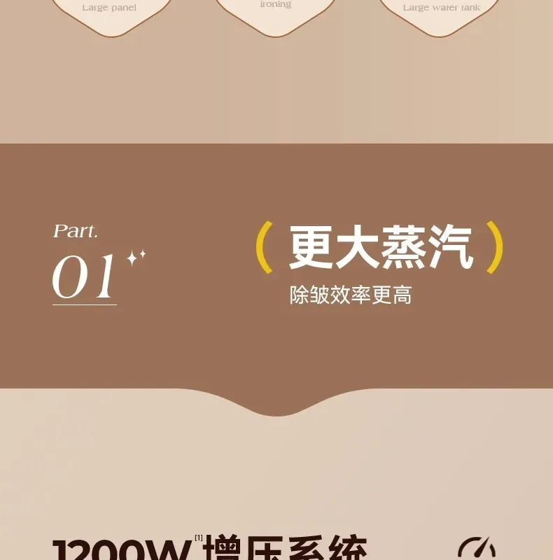 household Handheld hanging iron ironing machine small steam iron ironing artifact portable dormitory new style Shoppers Synchrony