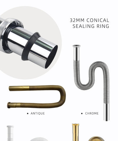 Brass Retractable Drain Hose Bathroom Sink Flexible Drainpipe Basin Pop Up Tube Washbasin Wall Floor Flushing Pipe Fittings Shoppers Synchrony