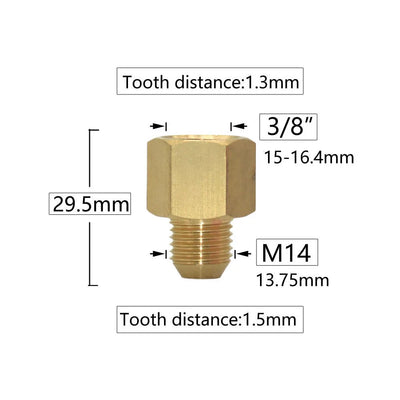Brass 3/8 1/2 3/4" To M14 M18 M22 Male Female Thread Connector Cleaning Machine Faucet Bathroom Kitchen Copper Fittings Shoppers Synchrony
