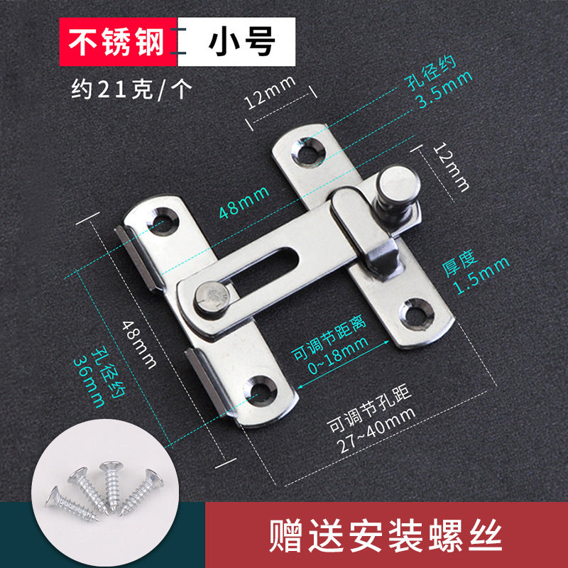 Stainless steel Universal Door Lever Lock Child Baby Safety Lock Rotation Proof Professional Door Latch Multi-functional Shoppers Synchrony