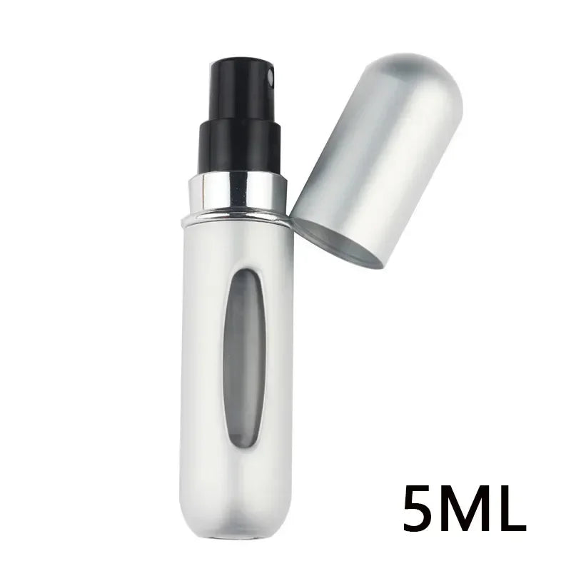 5ml Bottom Charge Perfume Refillable Bottle Liquid Container For Cosmetics Spray Bottling Dispenser Press Head Portable Travel Shoppers Synchrony