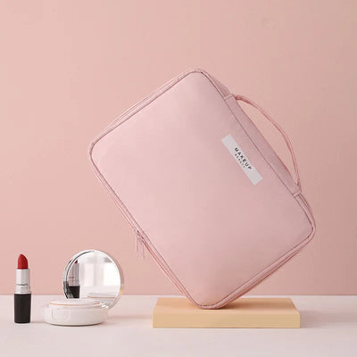 Travel Makeup Bag Water-resistant Toiletry Cosmetic Bag Portable Large Capacity Makeup Box Skincare Toiletry Storage Organizer Shoppers Synchrony