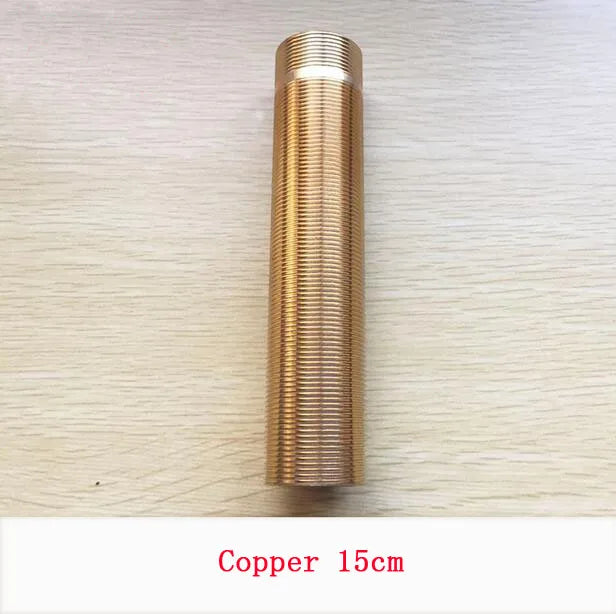 10/12/15/17CM bathroom faucet Lengthen fixed pipe , Brass/stainless steel Basin faucet fittings, Installation tap fixed pipe Shoppers Synchrony