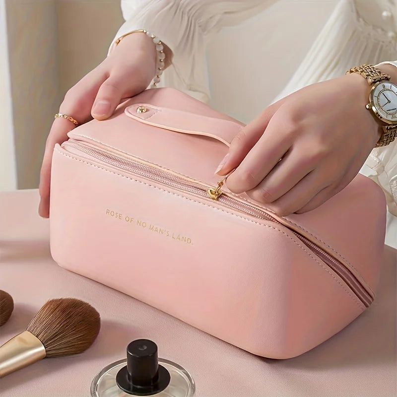 Makeup Organizer Female Toiletry Kit Bag Make Up Case Storage Pouch Luxury Lady Box, Cosmetic Bag, Organizer Bag For Travel Zip Shoppers Synchrony