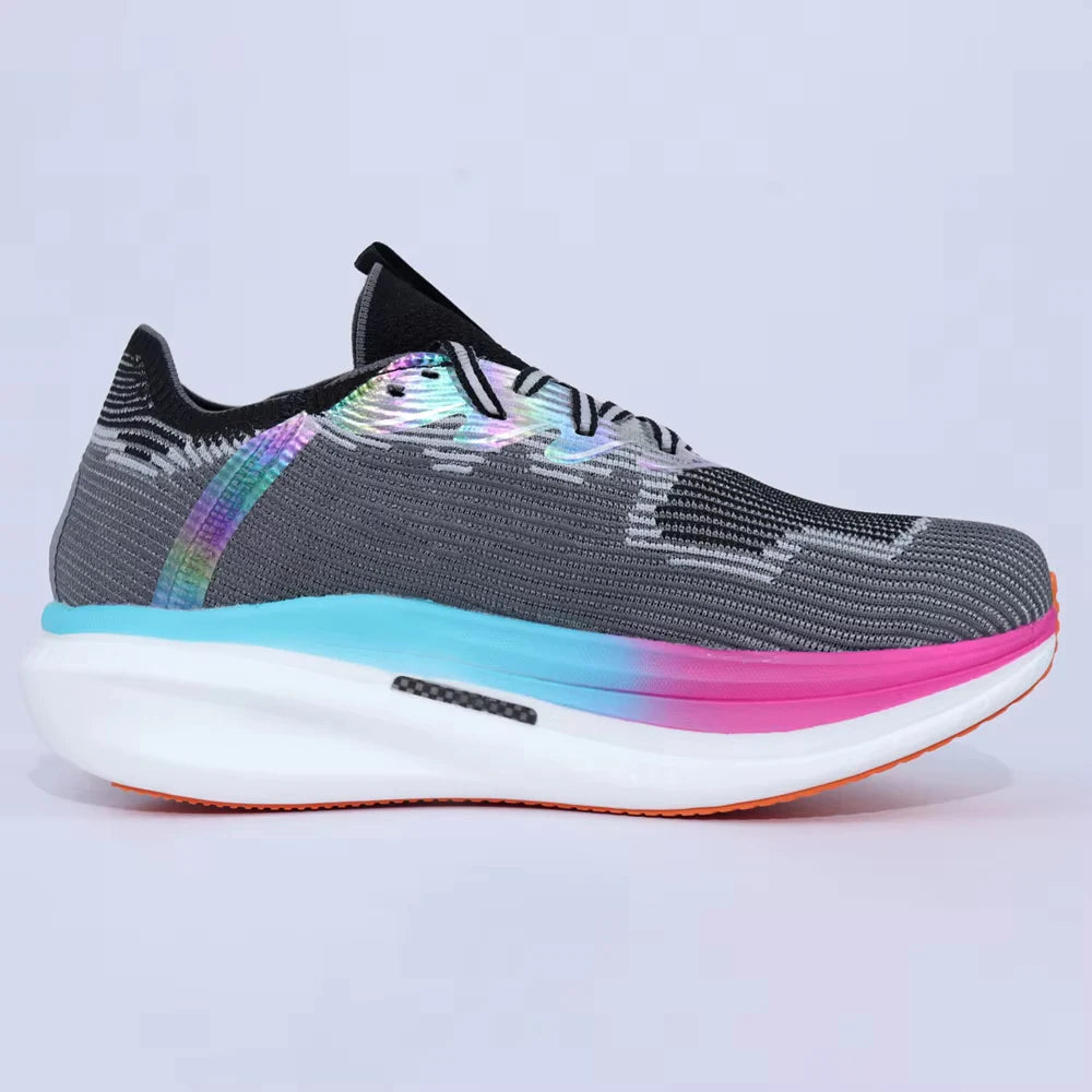 SALUDAS Original Carbon Plate Speed Running Shoes Men and Women Outdoor Road Marathon Shoes Elastic Cushioning Casual Sneakers Shoppers Synchrony