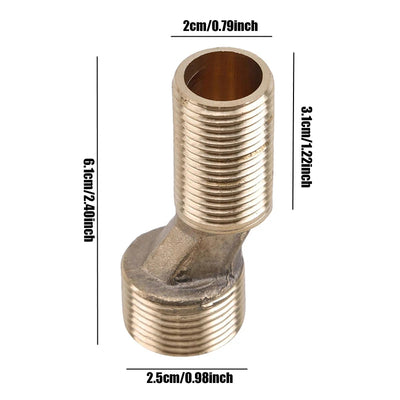 Copper Bathroom Shower Bathtub Faucet Mixing Valve Faucet Distance Increased Eccentric Angled Change Curved Foot Bend Fittings Shoppers Synchrony