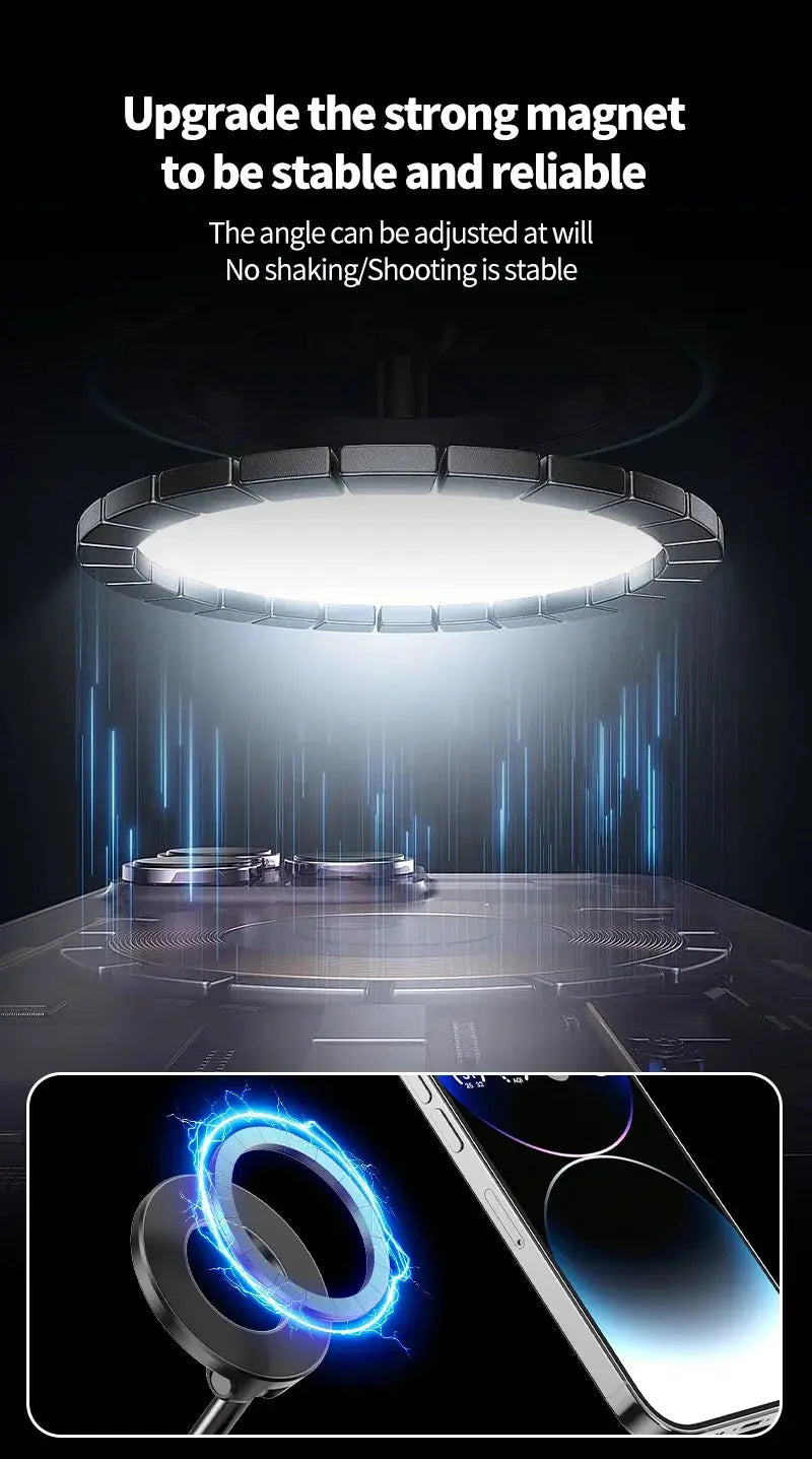 📱 K007 Magnetic Phone Holder – Foldable 3-Axis Adjustable Mount for Car, Desk & Home CJDropshipping